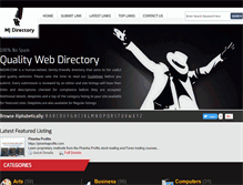 Tablet Screenshot of mjdir.com